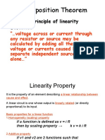 Superposition Theorem: Based On Principle of Linearity