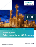SPPA-T3000 Cyber Security For I&C Systems: Industrial Control Systems / December, 2019