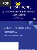 Technical SEO Notes