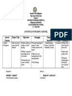 Area of Concern Project Title Objectives Strategies Persons Involved Time Frame Success Indicator