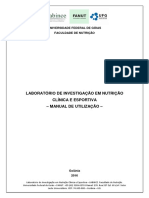 Manual do Laboratório de Investigação em Nutrição Clínica e Esportiva