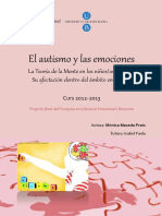 El Autismo y Las Emociones