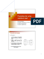 Apresentação - Funções de Uma Variável Real