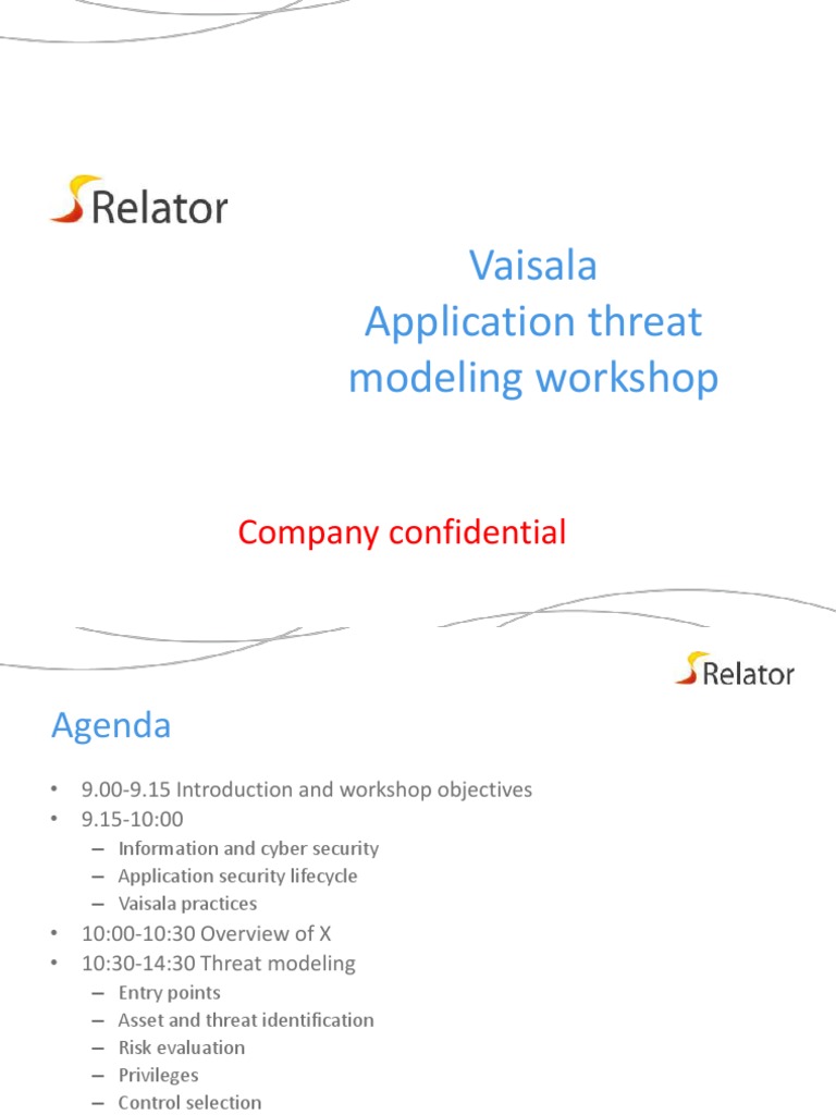 Threat Modelling Workshop | PDF | Information Security | Risk