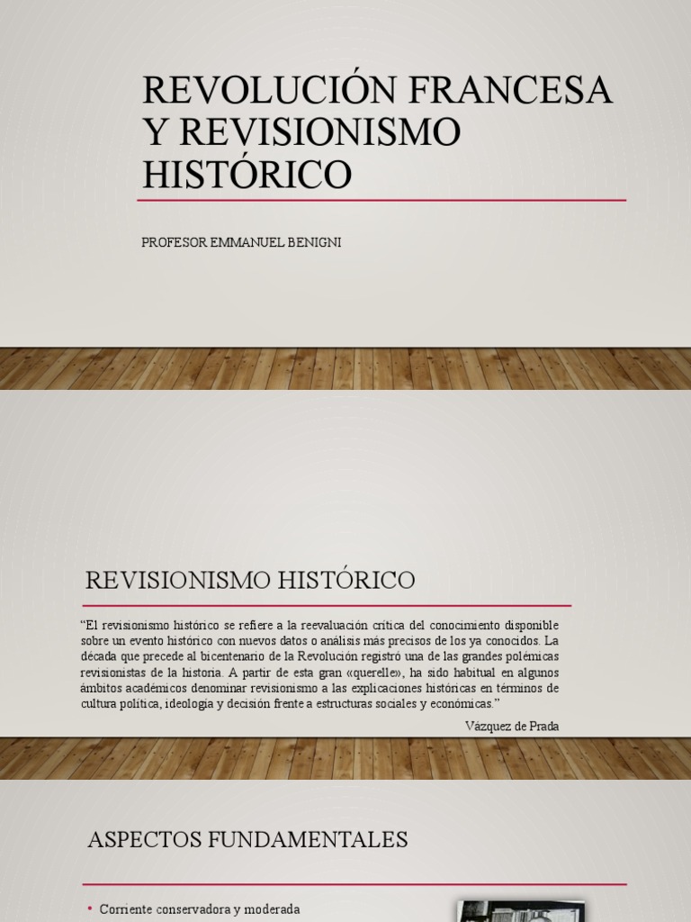 Revisionismo Histórico de la Revolución Francesa | PDF | revolución ...