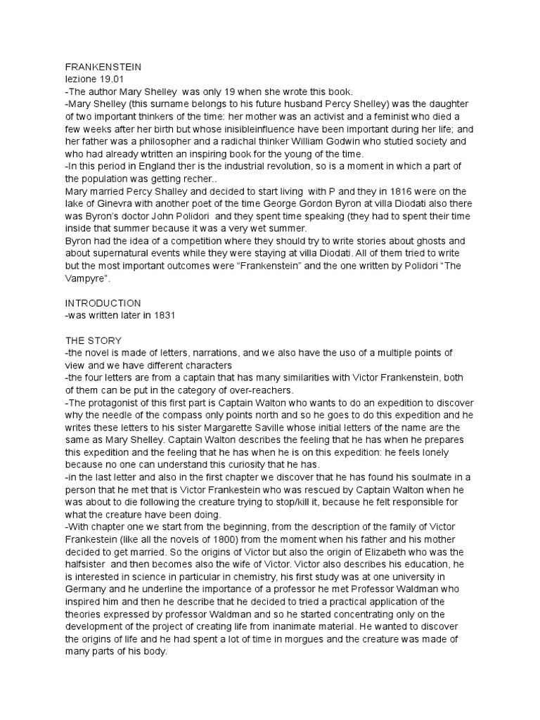 Frankenstein | PDF | Frankenstein | Mary Shelley