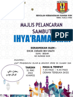 Buku Program Pelancaran Ihya' Ramadhan