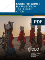 A Rule of Law Approach To Feminist Climate Action