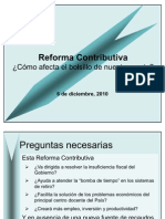 Foro Reforma Contributiva