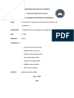 Resumen de La "Norma Técnica de Salud de Los Servicios de Emergencia"