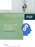 Overview Cardio-Respiratory System