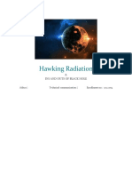 Hawking Radiation: A Brief Guide to the Ins and Outs of Black Holes