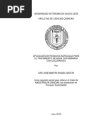 TRATAMIENTO DE AGUA CONTAMINADA