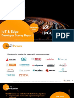 IoT & Edge Developer Survey Report - 2021