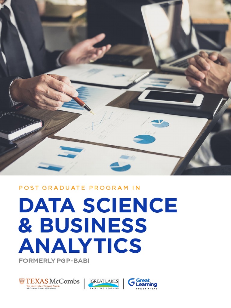 Data Science & Analytics PG Program | PDF | Analytics | Regression Analysis