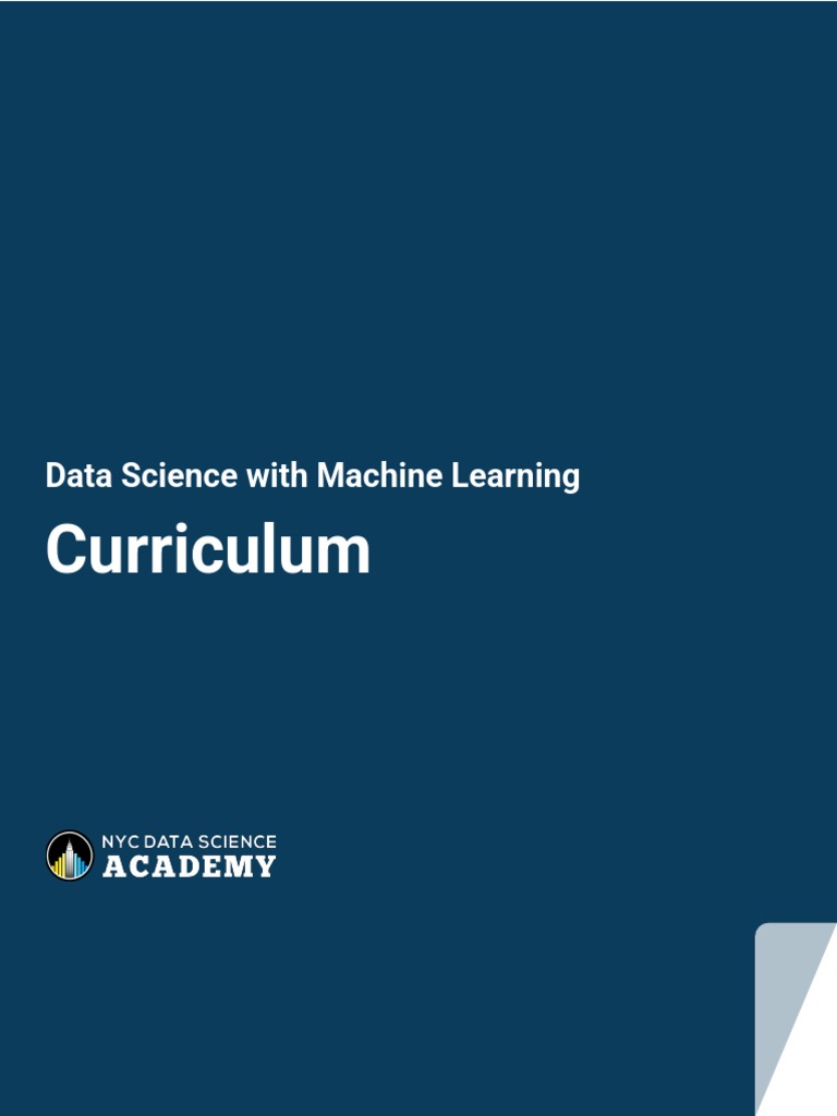 Data Science Bootcamp Curriculum 2021 | PDF | Machine Learning | Data ...
