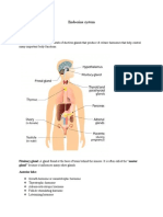 Endocrine System: Study: Endocrinology Physician: Endocrinologist