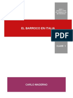 C1 - Barroco en Roma 1 - 2021-2