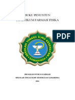 Buku Penuntun Praktikum Farmasi Fisika: Program Studi S1 Farmasi Sekolah Tinggi Ilmu Kesehatan Samarinda 2021