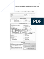 Pss Sistema de Triagem Pre Escolar para Avaliacao Do Desenvolvimento Neuropsicomotor de Criancas