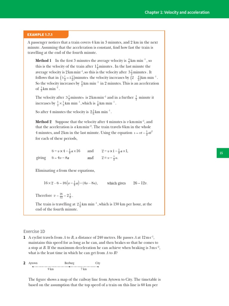 Mechanics Problems for Students | PDF | Acceleration | Force