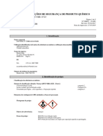 Ficha de Informações de Segurança de Produto Químico: em Conformidade Com ABNT-NBR 14725