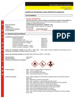 Ficha de Informações de Segurança para Produtos Químicos: 1 - Identificação Do Produto E Da Empresa