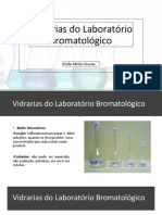 Vidrárias Do Laboratório Bromatológico