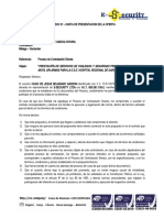 Carta de Presentacion de La Propuesta