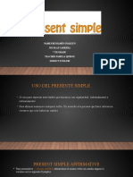 Uso del Presente Simple en inglés en