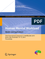 Human Mental Workload Models 
