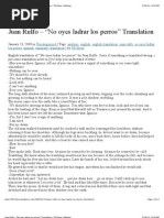 Download Juan Rulfo  No oyes ladrar los perros Translation  5613loves Weblog by thejollyjuggler SN56749058 doc pdf