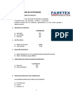 Operaciones de Favetex