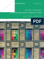 Social Welfare A History of The American Response To Need by Mark J. Stern, June Axinn