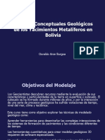 Modelos Conceptuales Geologicos A