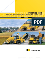 Construction: Trenching Tools