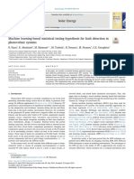 Machine learning-based statistical testing hypothesis for fault detection in photovoltaic systems