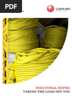 Polypropylene Rope Specifications Chart | PDF | Rope | Manufactured Goods