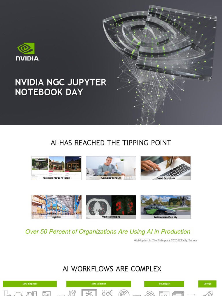 Nvidia NGC Jupyter Notebook Day | PDF | Cloud Computing | Software ...