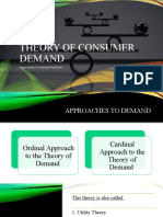 Theory of Consumer Demand