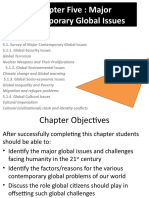 Chapter Five: Major Contemporary Global Issues