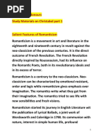 Christabel Part 1 Study Materials