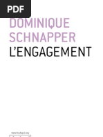 Dominique Schnapper - L'Engagement