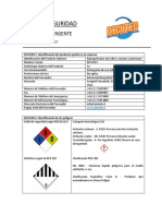 Hoja de Seguridad Decutec Detergente