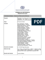 CO-PS1261-18 - Terminos de Referencia Promotor de Salud OIM