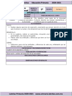 ?1er Grado Educación Socioemocional Marzo (2020-2021)