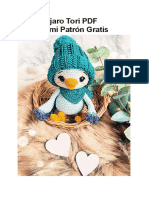 Lindo Pajaro Tori PDF Amigurumi Patron Gratis