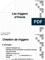 Les Triggers Oracle