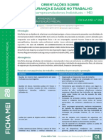 Orientações sobre segurança e saúde para MEI de manutenção predial