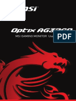 Optix AG32CQ Eng FR Se Manual